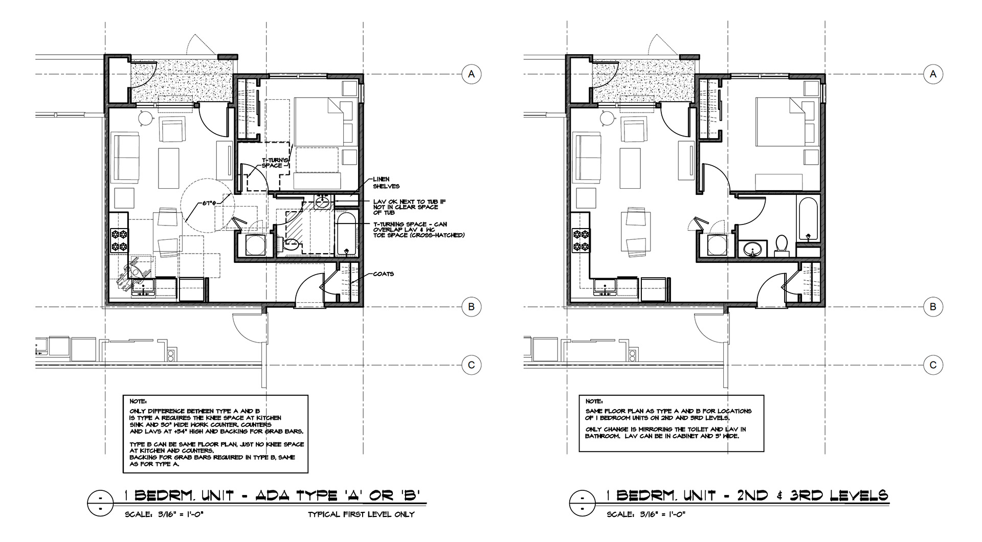 Skyview Lofts - 1 Bedroom 1 Bath Apartment Floor Plans